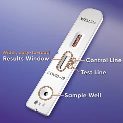 Wondfo WELL life™ COVID-19 Antigen Home Tests, Pack Of 25 Tests
