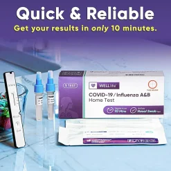 Wondfo WELL life™ COVID-19/Flu A&B Home Test