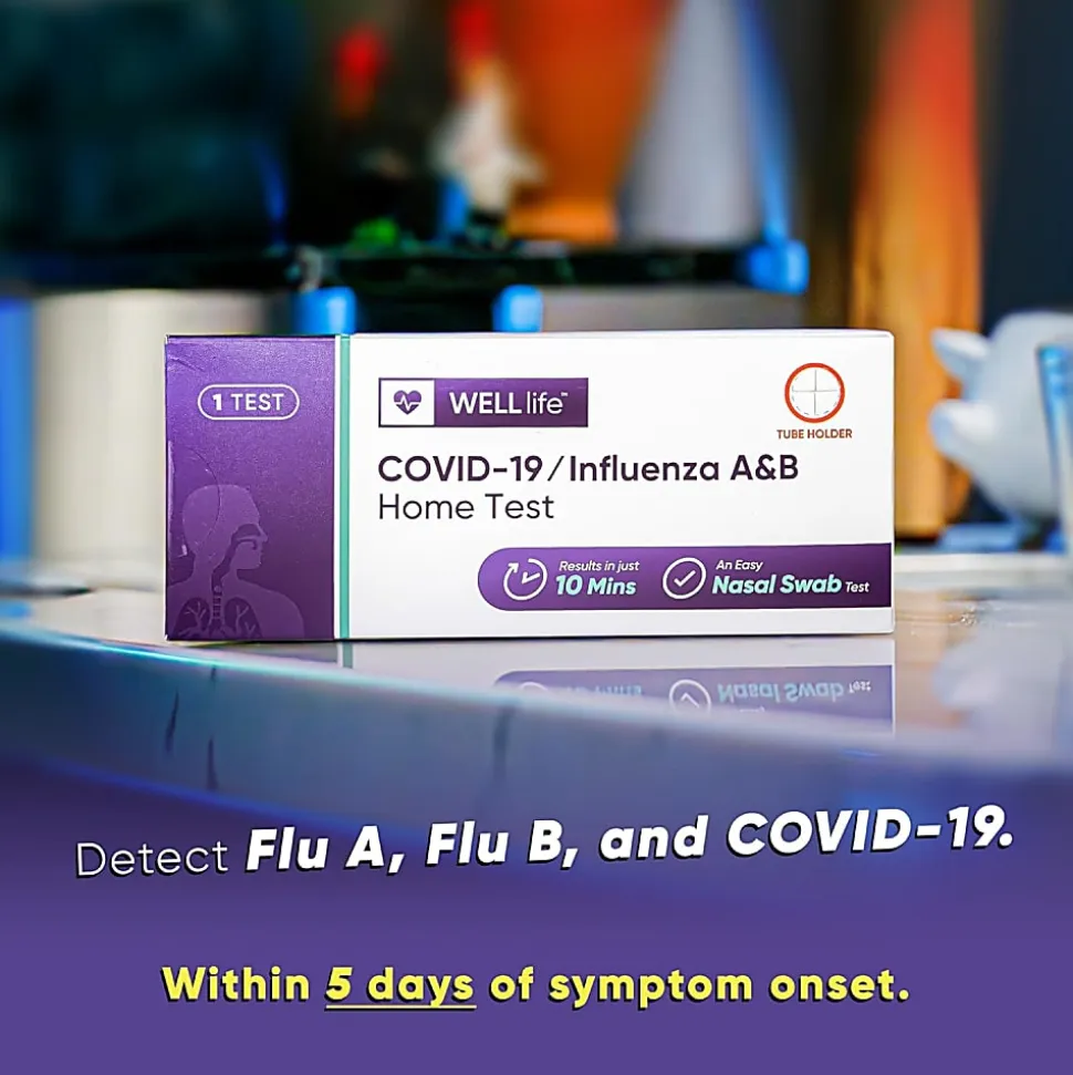 Wondfo WELL life™ COVID-19/Flu A&B Home Test