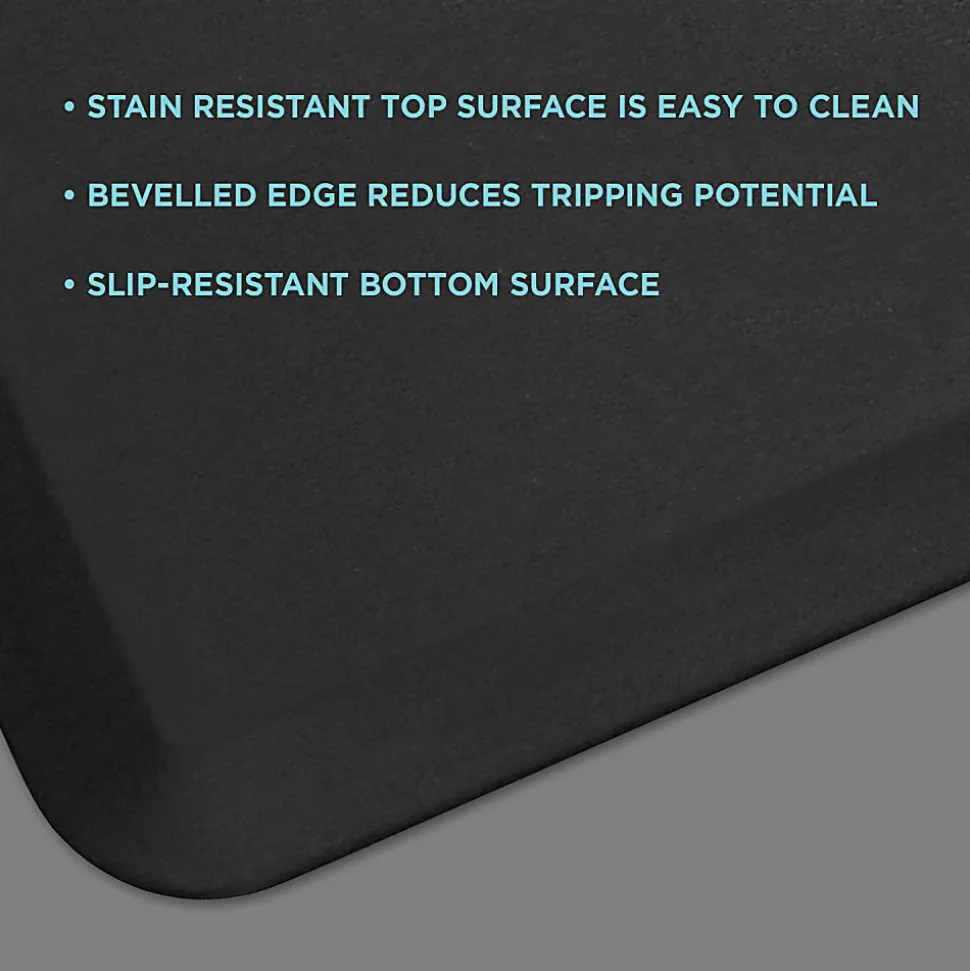 WorkPro® Anti-Fatigue Floor Mat, 20” x 32”, Black