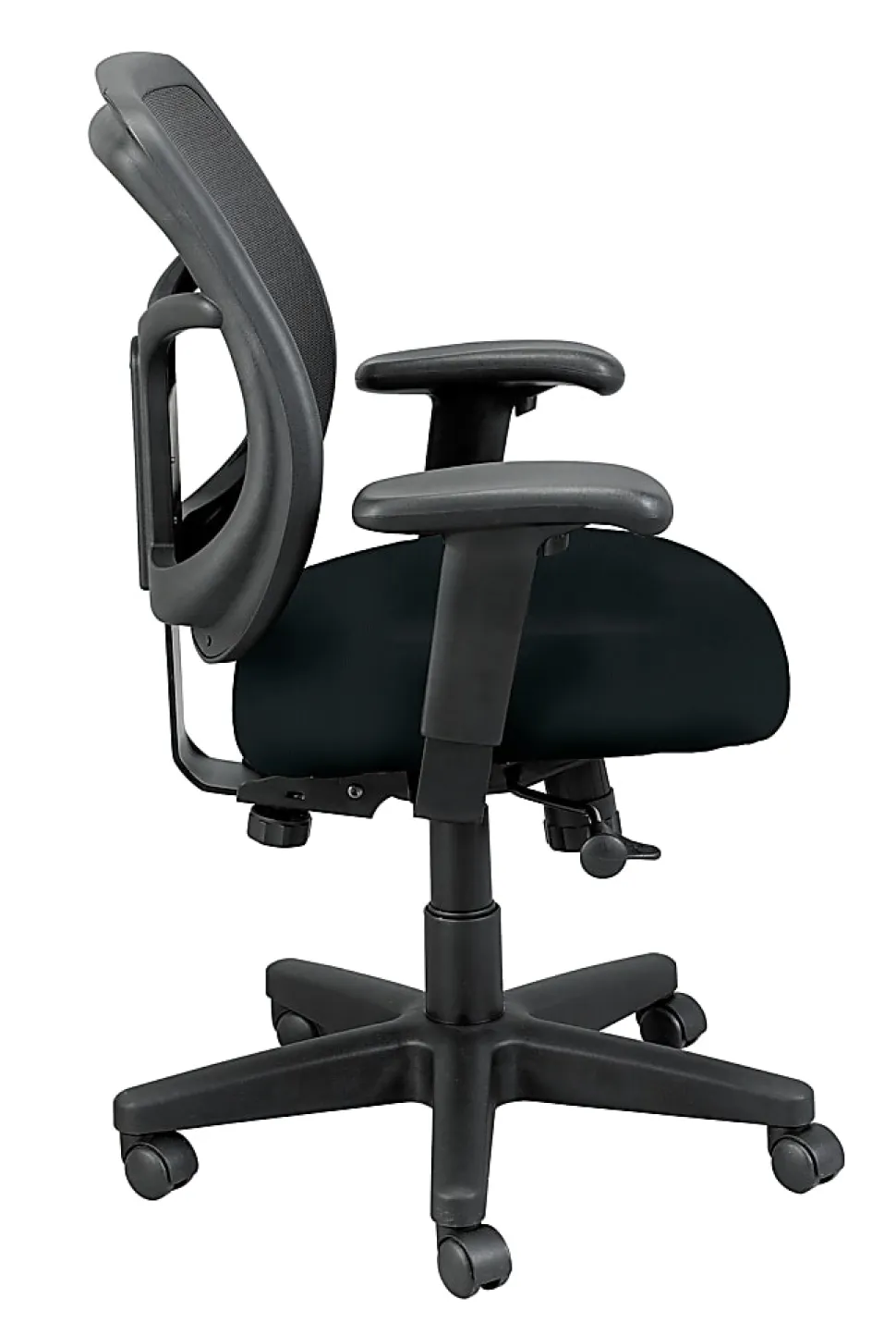 WorkPro® Apollo MT9400 Ergonomic Low-Back Task Chair With Antimicrobial Vinyl, Black