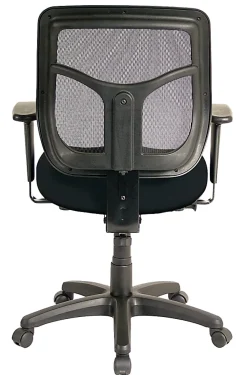 WorkPro® Apollo MT9400 Ergonomic Low-Back Task Chair With Antimicrobial Vinyl, Black