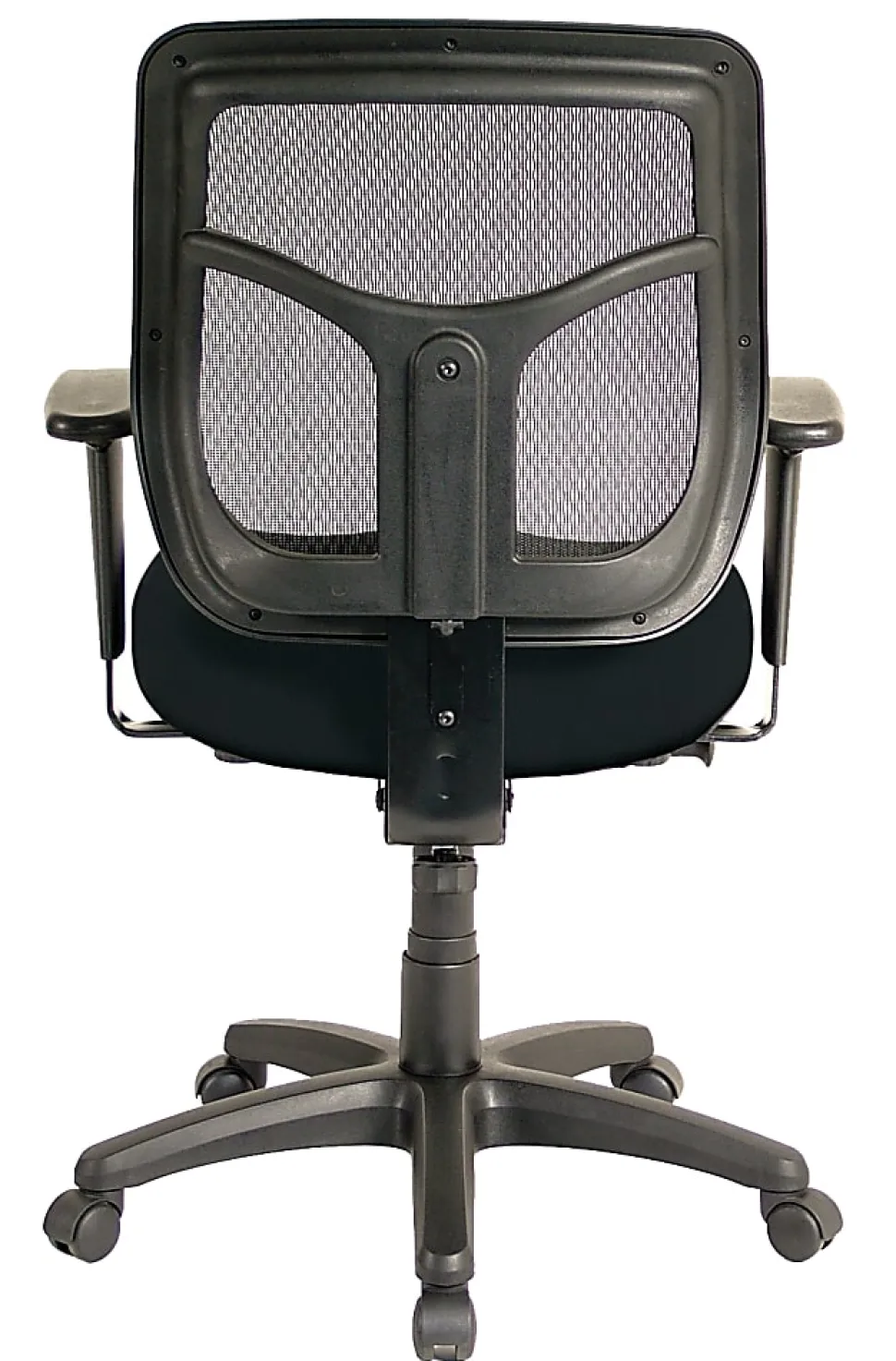 WorkPro® Apollo MT9400 Ergonomic Low-Back Task Chair With Antimicrobial Vinyl, Black