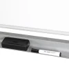 WorkPro® Double-Sided Mobile Magnetic Dry-Erase Whiteboard Easel, 36" x 48", Aluminum Frame With Silver Finish