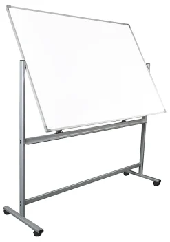 WorkPro® Double-Sided Mobile Magnetic Dry-Erase Whiteboard Easel, 72