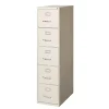 WorkPro® 26-1/2"D Vertical 5-Drawer File Cabinet, Putty