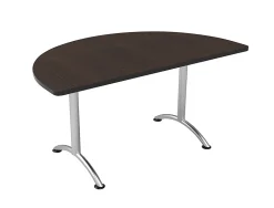 WorkPro® Flex Collection Half Round Table Top, Espresso