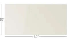 WorkPro® Flex Collection Rectangle Table Top, Gray