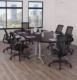 WorkPro® Flex Collection Rectangle Table Top, Espresso