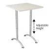 WorkPro® Flex Collection Square Table Top, Gray