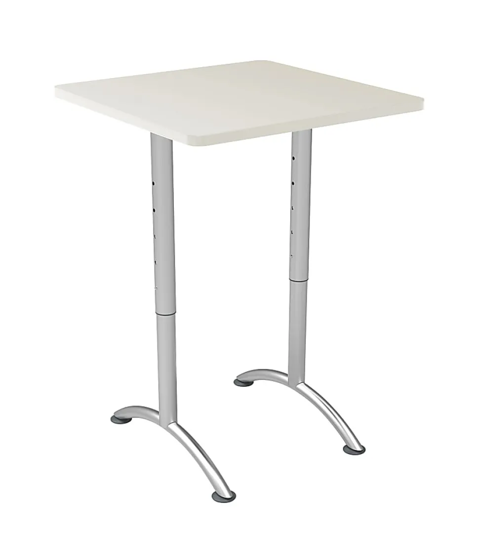 WorkPro® Flex Collection Square Table Top, Gray