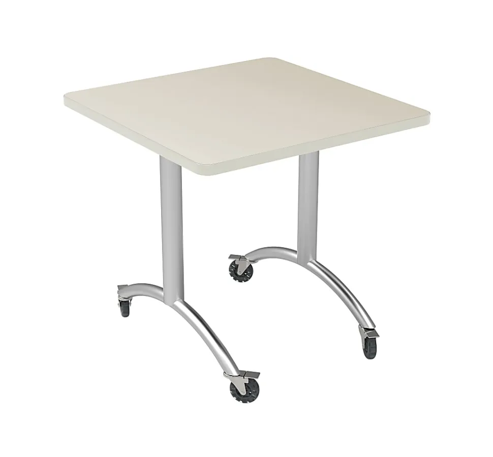 WorkPro® Flex Collection Square Table Top, Gray