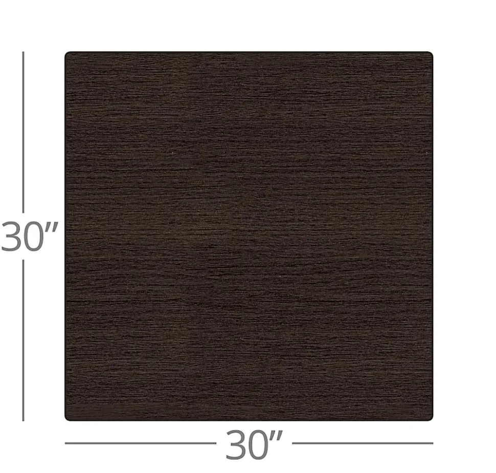 WorkPro® Flex Collection Square Table Top, Espresso