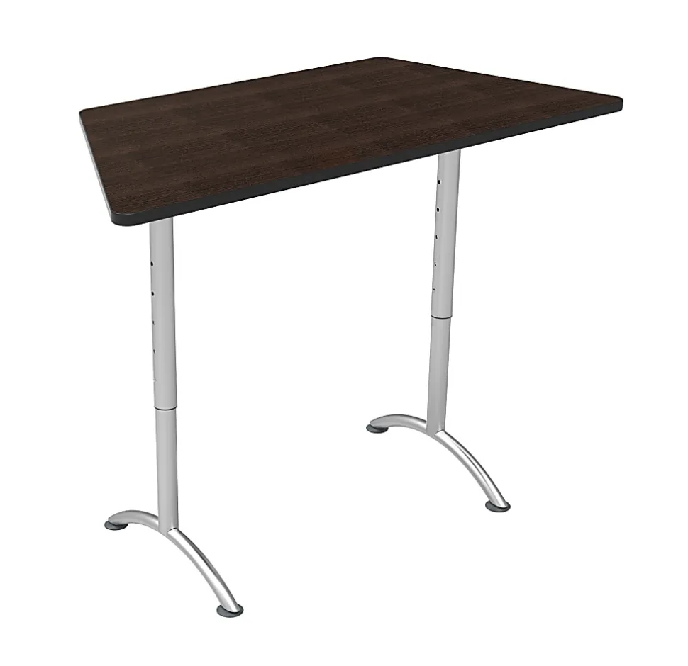 WorkPro® Flex Collection Trapezoid Table Top, Espresso