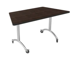 WorkPro® Flex Collection Trapezoid Table Top, Espresso