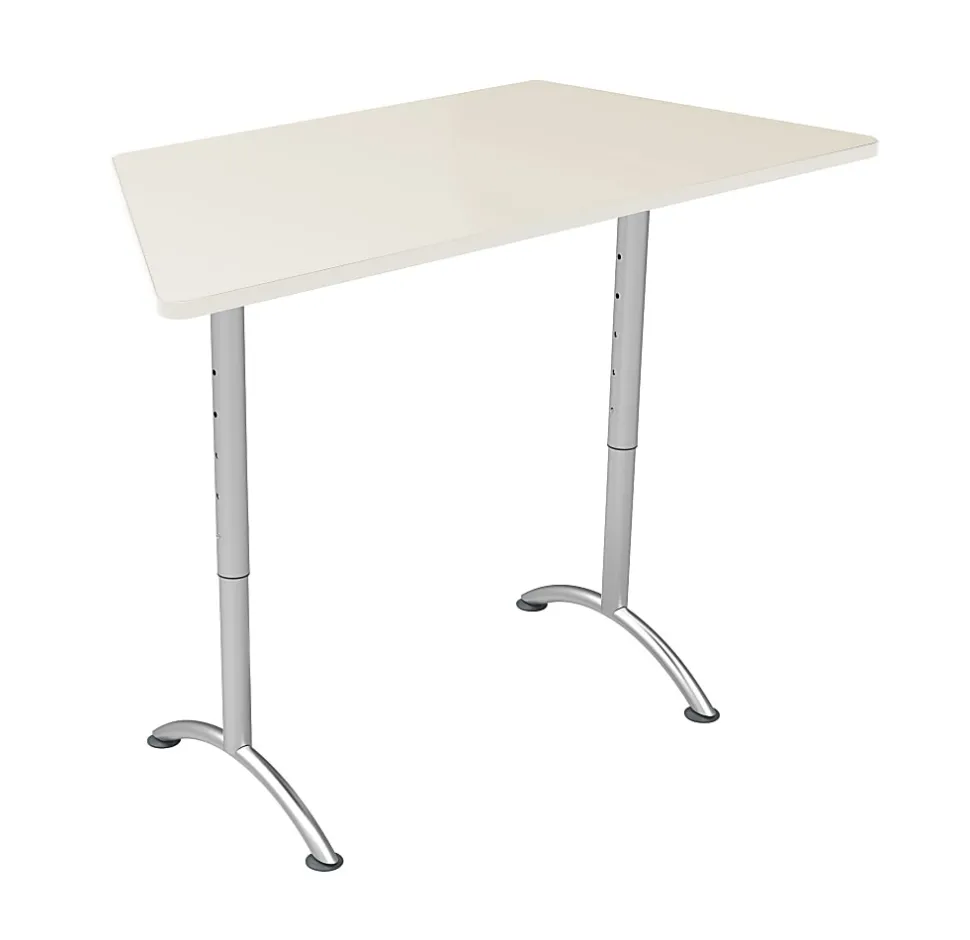 WorkPro® Flex Collection Trapezoid Table Top, Gray