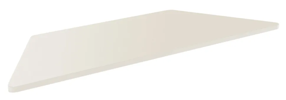 WorkPro® Flex Collection Trapezoid Table Top, Gray