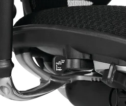 WorkPro® Floor Display Quantum 9000 Series Ergonomic Mesh/Premium Fabric Adjustable-Back Office Chair, Black/Lime, BIFMA Compliant