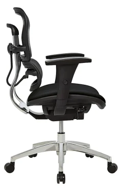 WorkPro® Floor Display 12000 Series Ergonomic Mesh/Fabric High-Back Office Chair, Black/Black, BIFMA Compliant