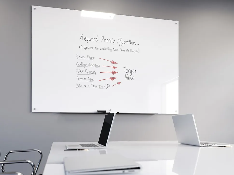 WorkPro™ Magnetic Glass Unframed Dry-Erase Whiteboard, 72" x 48", White