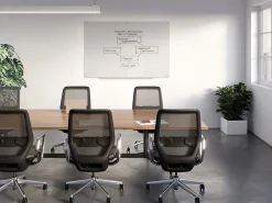 WorkPro™ Magnetic Glass Unframed Dry-Erase Whiteboard, 36" x 48", White