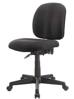 WorkPro® Mobility Multifunction Ergonomic Fabric Task Chair, Black, BIFMA Compliant