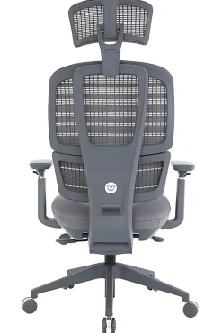 WorkPro® Momentum Ergonomic Mesh/Mesh Active High-Back Office Chair, Gray/Gray, BIFMA Compliant