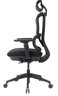 WorkPro® Momentum Ergonomic Mesh/Mesh Active High-Back Office Chair, Black/Black, BIFMA Compliant