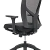 WorkPro® Oceanic Mesh/Fabric Ergonomic High-Back Executive Office Chair, Black, BIFMA Compliant
