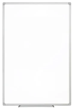 WorkPro™ Porcelain Magnetic Dry-Erase Whiteboard, 36" x 48", Aluminum Frame With Silver Finish