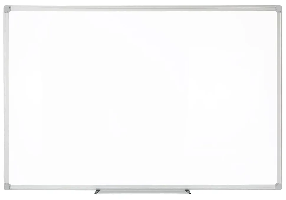 WorkPro™ Porcelain Magnetic Dry-Erase Whiteboard, 36" x 48", Aluminum Frame With Silver Finish
