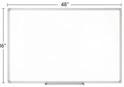 WorkPro™ Porcelain Magnetic Dry-Erase Whiteboard, 36