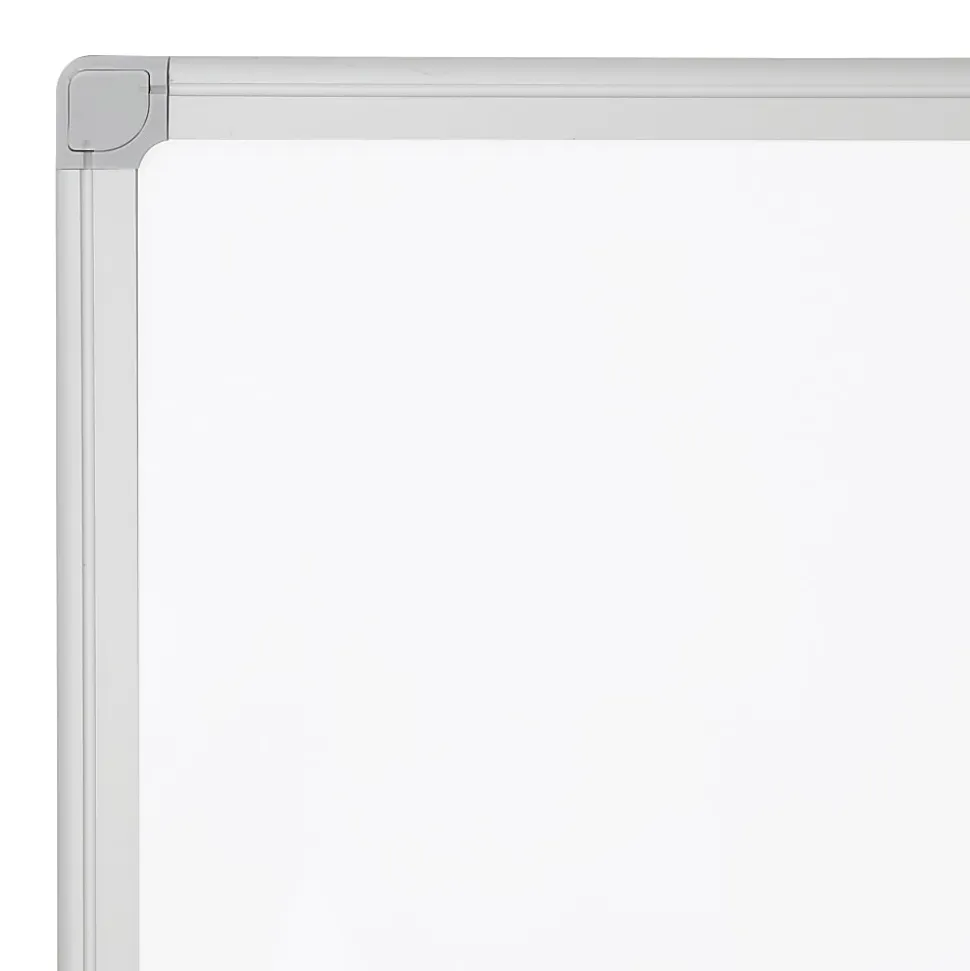 WorkPro™ Porcelain Magnetic Dry-Erase Whiteboard, 24" x 36", Aluminum Frame With Silver Finish