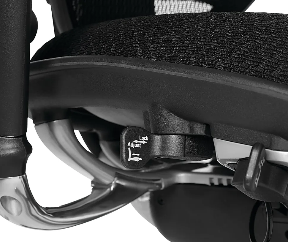 WorkPro® Quantum 9000 Series Ergonomic Mesh/Premium Fabric Mid-Back Chair, Black/Olive, BIFMA Compliant