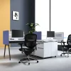 WorkPro® Quantum 9000 Series V2 Ergonomic Mesh/Mesh Adjustable-Back Office Chair, Black/Gray