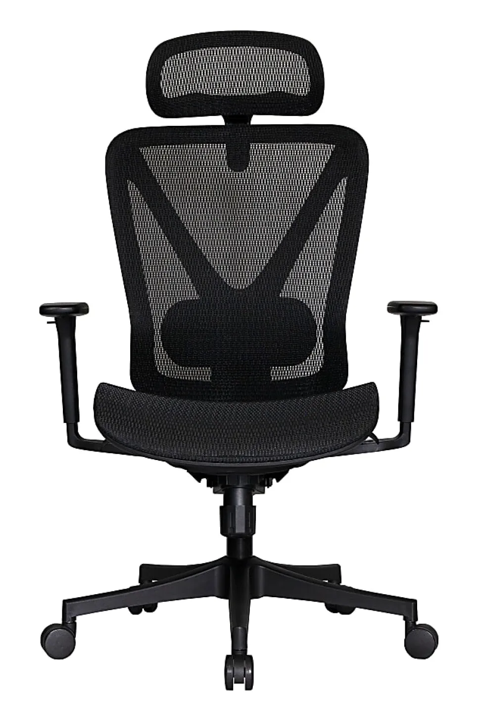 WorkPro® 3000 Series Ergonomic Mesh/Mesh High-Back Chair, Black/Black