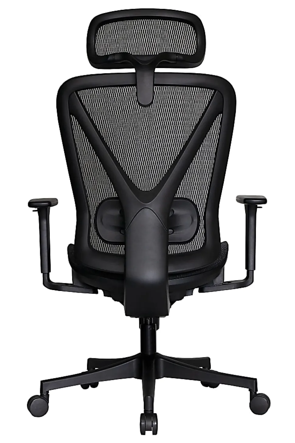 WorkPro® 3000 Series Ergonomic Mesh/Mesh High-Back Chair, Black/Black