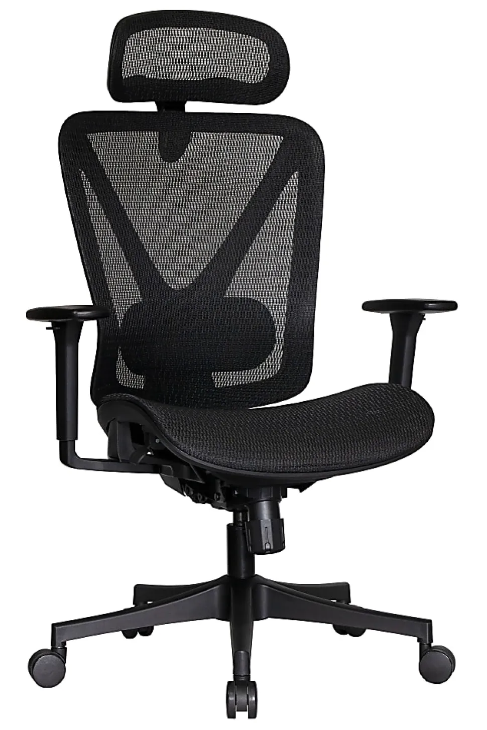 WorkPro® 3000 Series Ergonomic Mesh/Mesh High-Back Chair, Black/Black