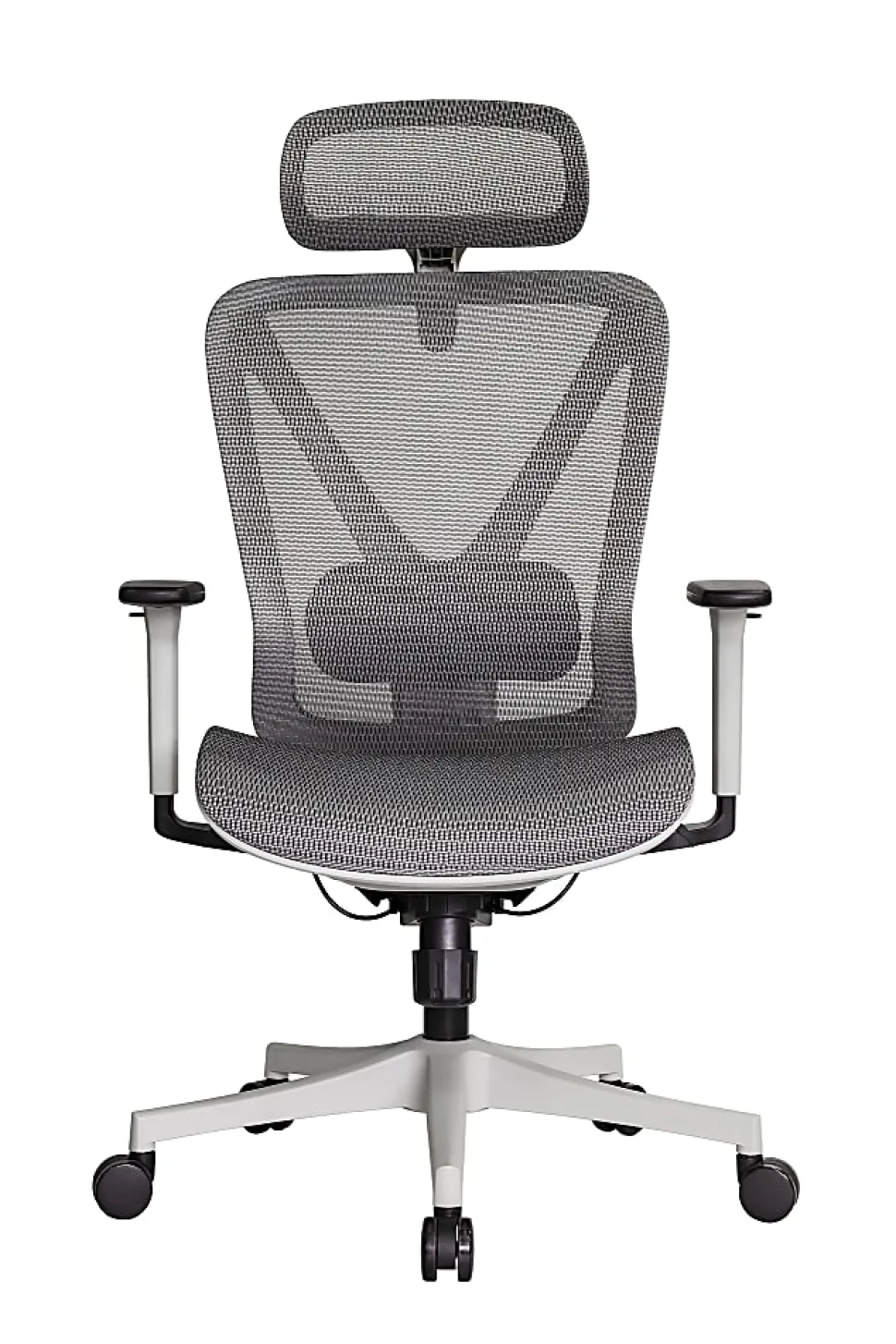 WorkPro® 3000 Series Ergonomic Mesh/Mesh High-Back Chair, Gray/Gray
