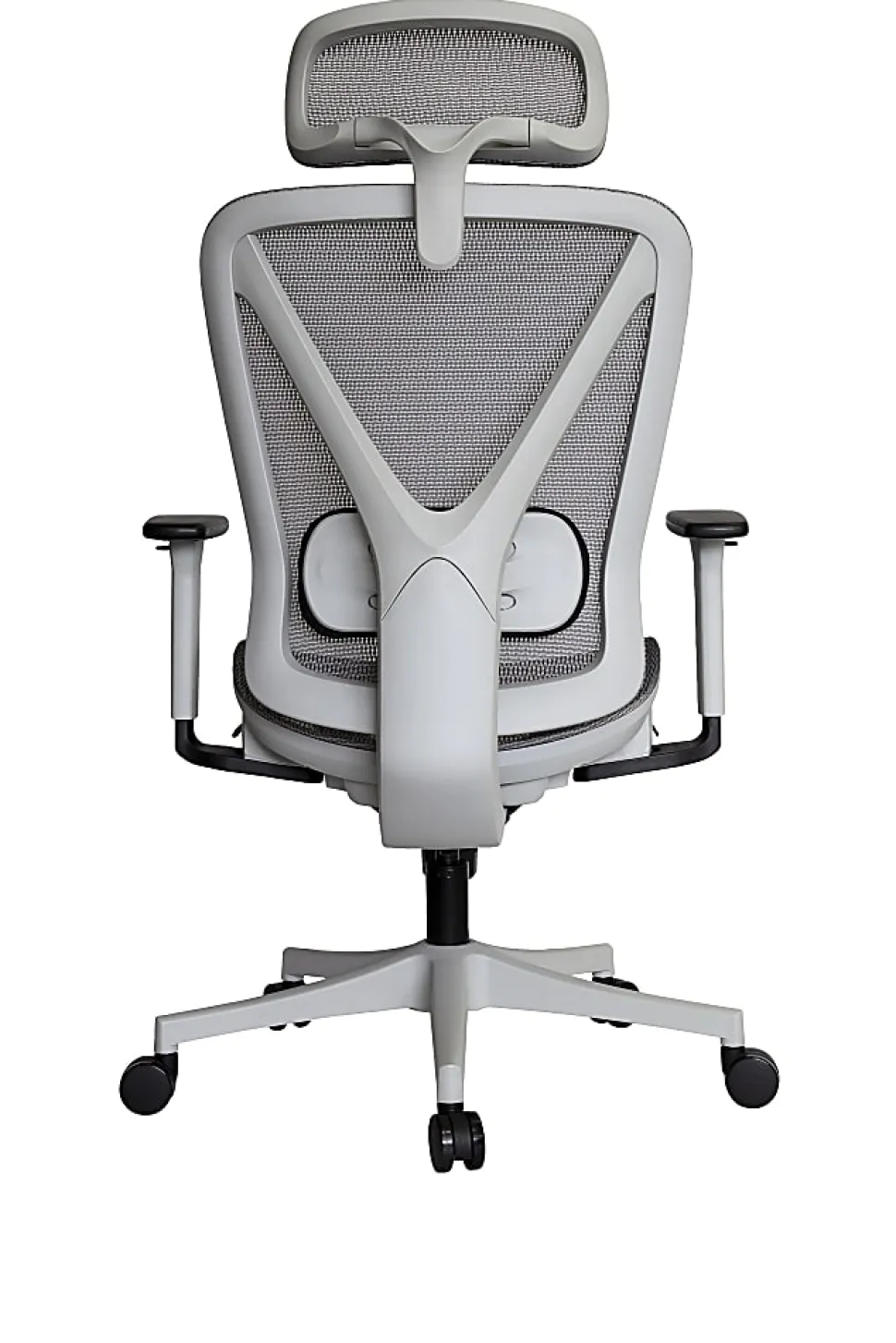 WorkPro® 3000 Series Ergonomic Mesh/Mesh High-Back Chair, Gray/Gray