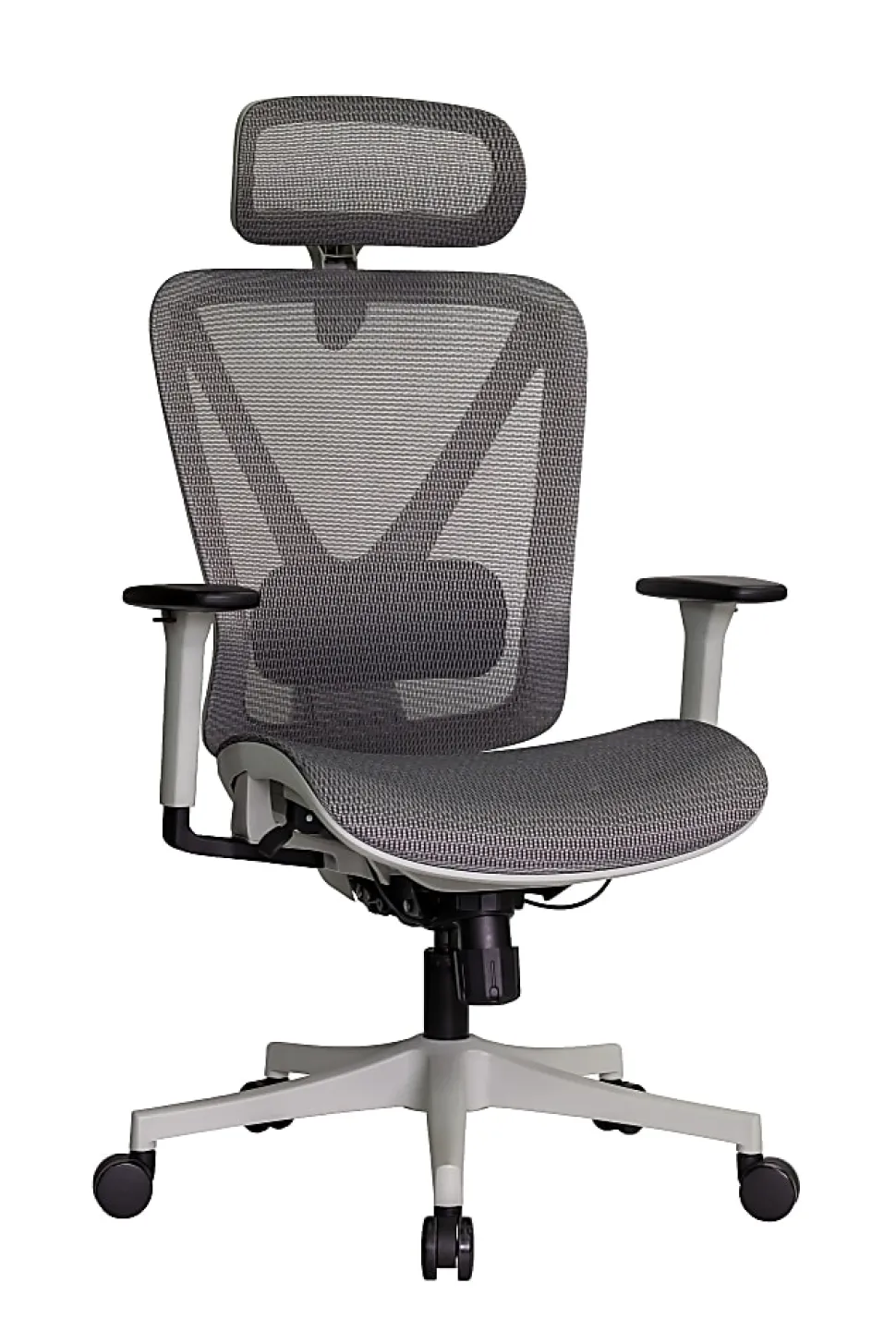 WorkPro® 3000 Series Ergonomic Mesh/Mesh High-Back Chair, Gray/Gray