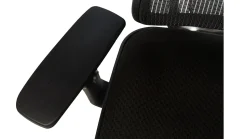 WorkPro® 12000 Series Ergonomic Mesh/Premium Fabric High-Back Chair, Black/Black, BIFMA Compliant