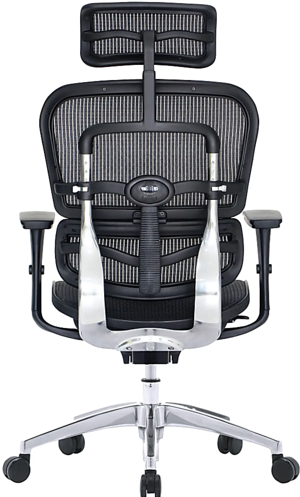 WorkPro® 12000 Series Ergonomic Mesh High-Back Executive Chair, Black/Chrome, BIFMA Compliant
