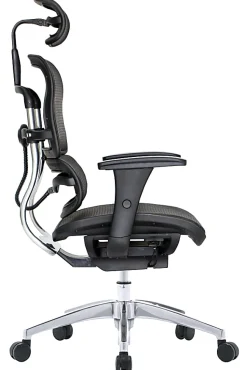 WorkPro® 12000 Series Ergonomic Mesh High-Back Executive Chair, Black/Chrome, BIFMA Compliant