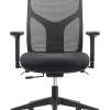WorkPro® 4000 Series Multifunction Ergonomic Mesh/Fabric High-Back Executive Chair, Gray/Black, BIFMA Compliant