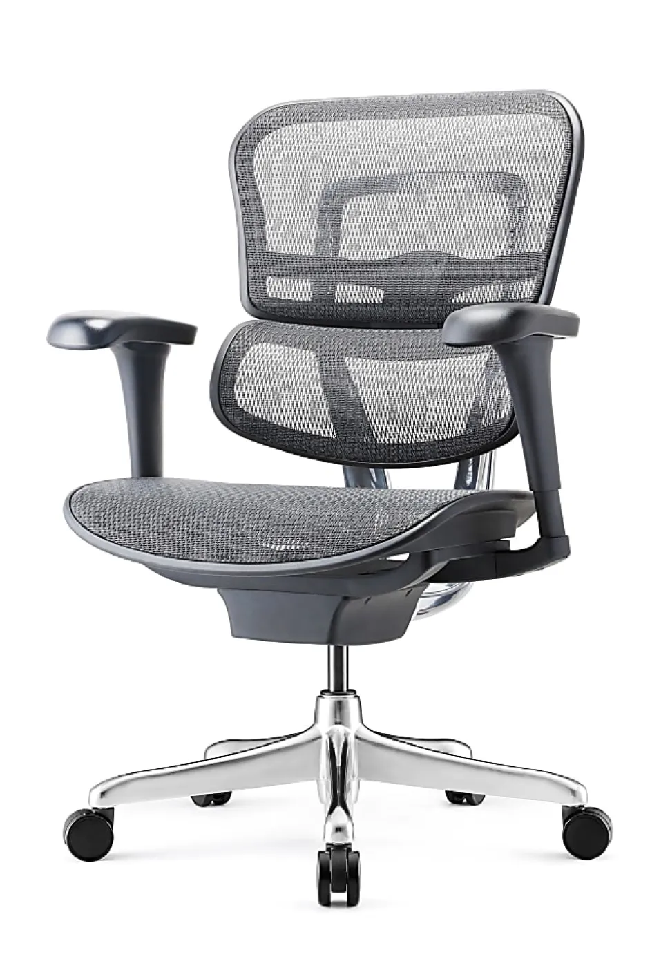 WorkPro® 12000 V2 Series Ergonomic Mesh High-Back Manager Chair, Black/Black