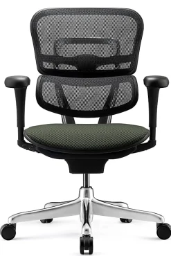 WorkPro® 12000 V2 Series Ergonomic Mesh/Fabric High-Back Office Chair, Gray/Black, BIFMA Compliant
