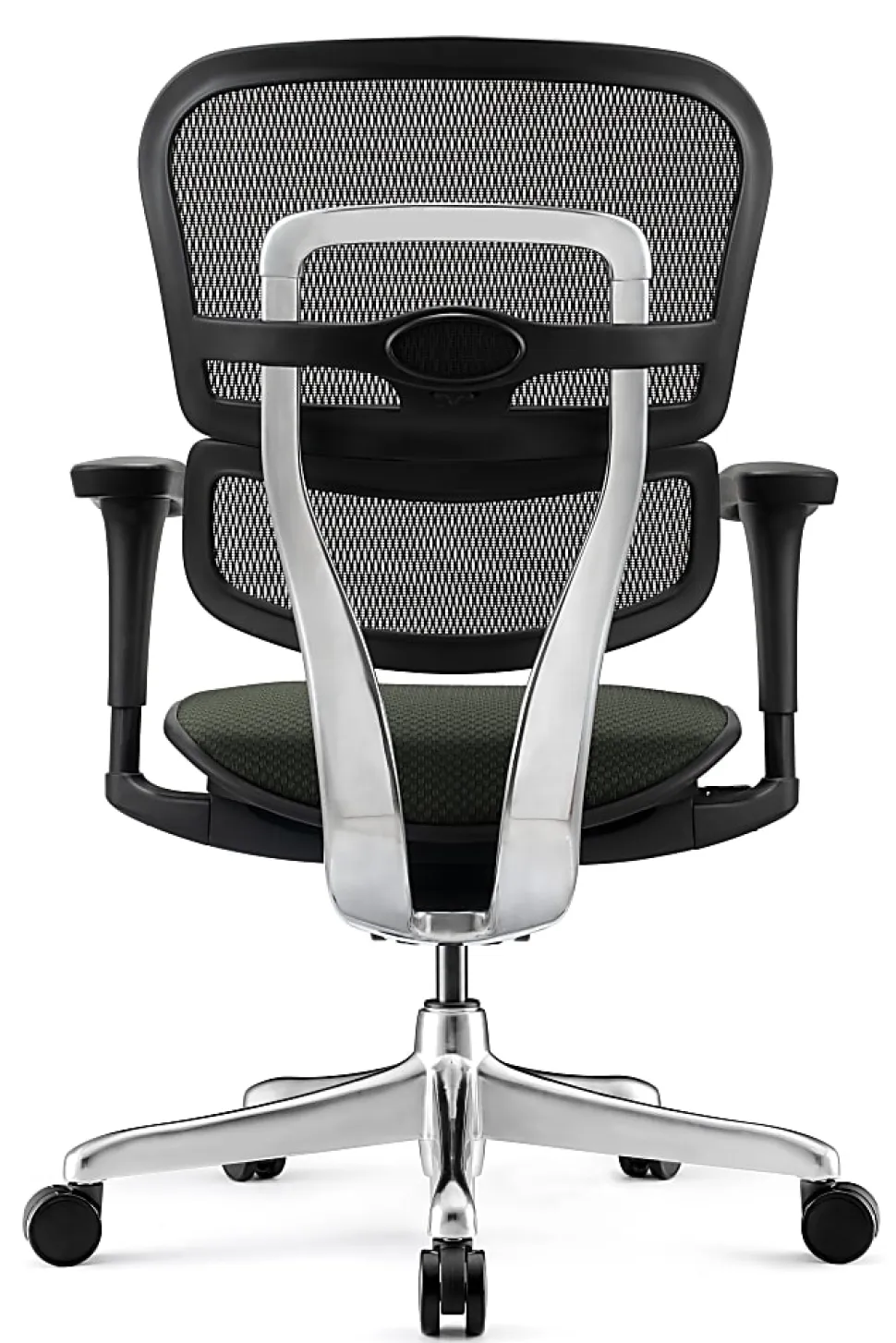 WorkPro® 12000 V2 Series Ergonomic Mesh/Fabric High-Back Office Chair, Gray/Black, BIFMA Compliant