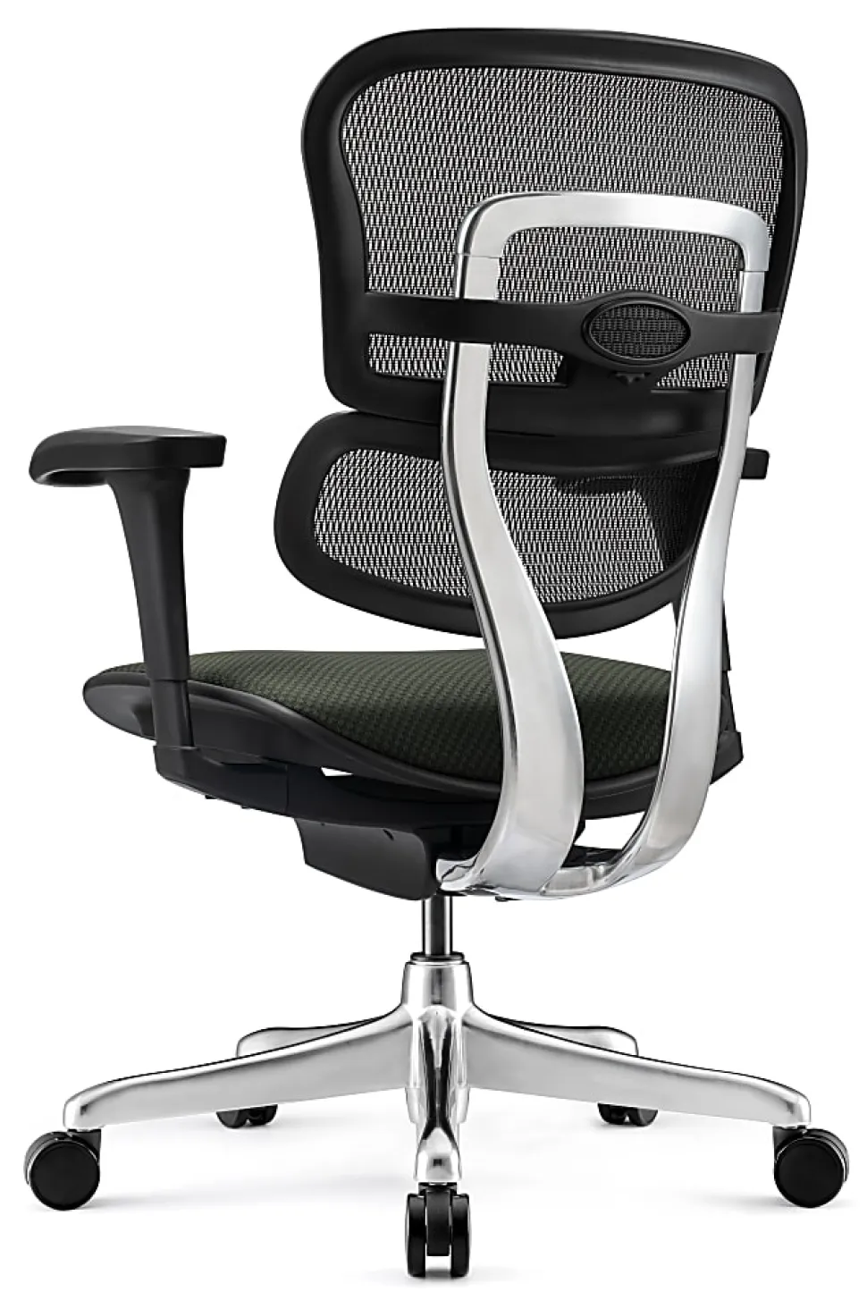 WorkPro® 12000 V2 Series Ergonomic Mesh/Fabric High-Back Office Chair, Gray/Black, BIFMA Compliant