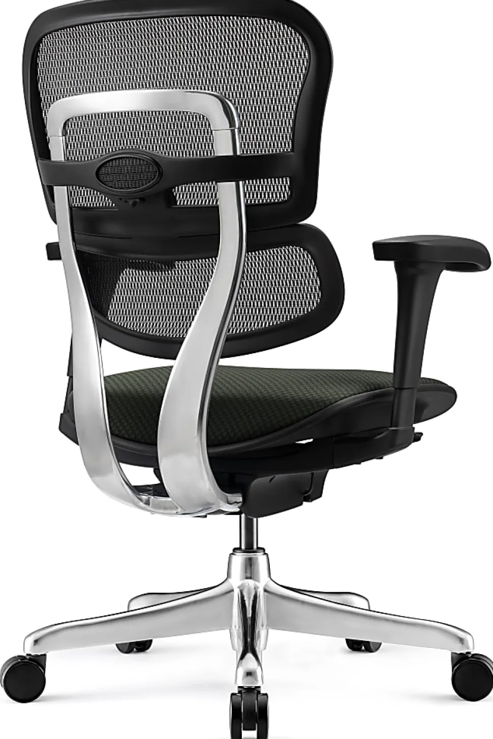 WorkPro® 12000 V2 Series Ergonomic Mesh/Fabric High-Back Office Chair, Gray/Black, BIFMA Compliant